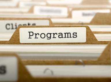 Programs written on a file in a file cabinet