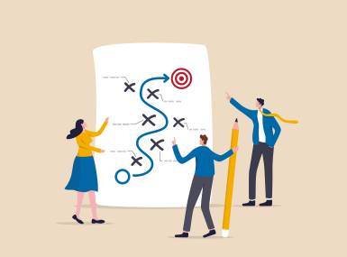 Strategic planning, plan to overcome difficulty or obstacle to reach goal or target