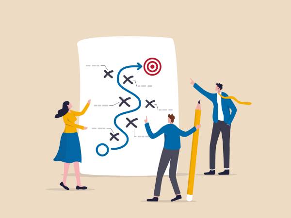 Strategic planning, plan to overcome difficulty or obstacle to reach goal or target