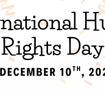 International Human Rights Day is December 10th