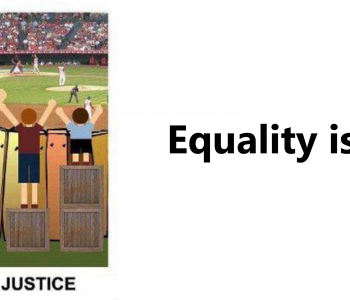 Equality is not always justice